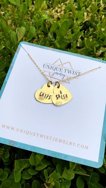 Chips and Salsa Necklace - The Downtown Dachshund