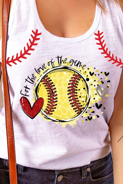 FOR THE LOVE OF THE GAME Graphic Tank - The Downtown Dachshund