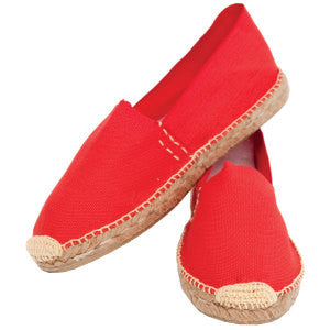 Espadrille- Fallen Leaves or Tomato Red - The Downtown Dachshund