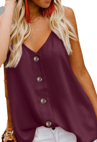 Wine Button Top - The Downtown Dachshund