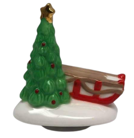 Zrike Entertaining Brands Holiday Sled - The Downtown Dachshund