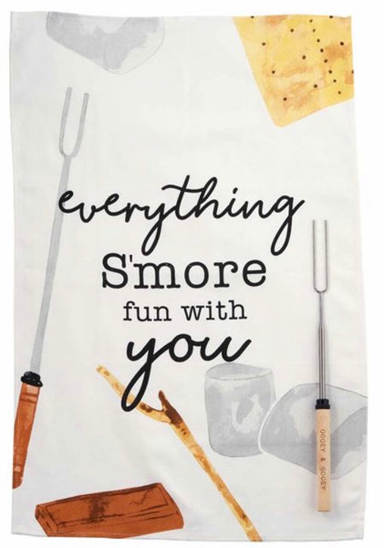 Smores and Skewer Fork Towel sets - The Downtown Dachshund