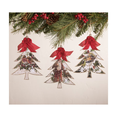 O'Tannenbaum Pressed Paper Tree Ornaments 3A - The Downtown Dachshund