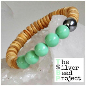 The Silver Bead Project bracelet - The Downtown Dachshund