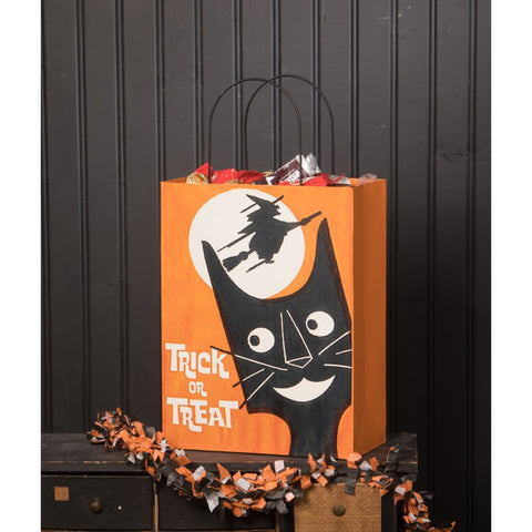 Large Tin Halloween Treat Bag - The Downtown Dachshund